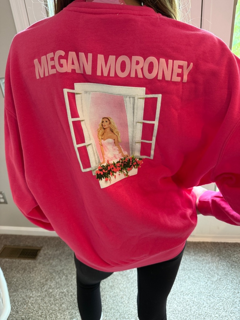 Megan Moroney Hot Pink Graphic Sweatshirt